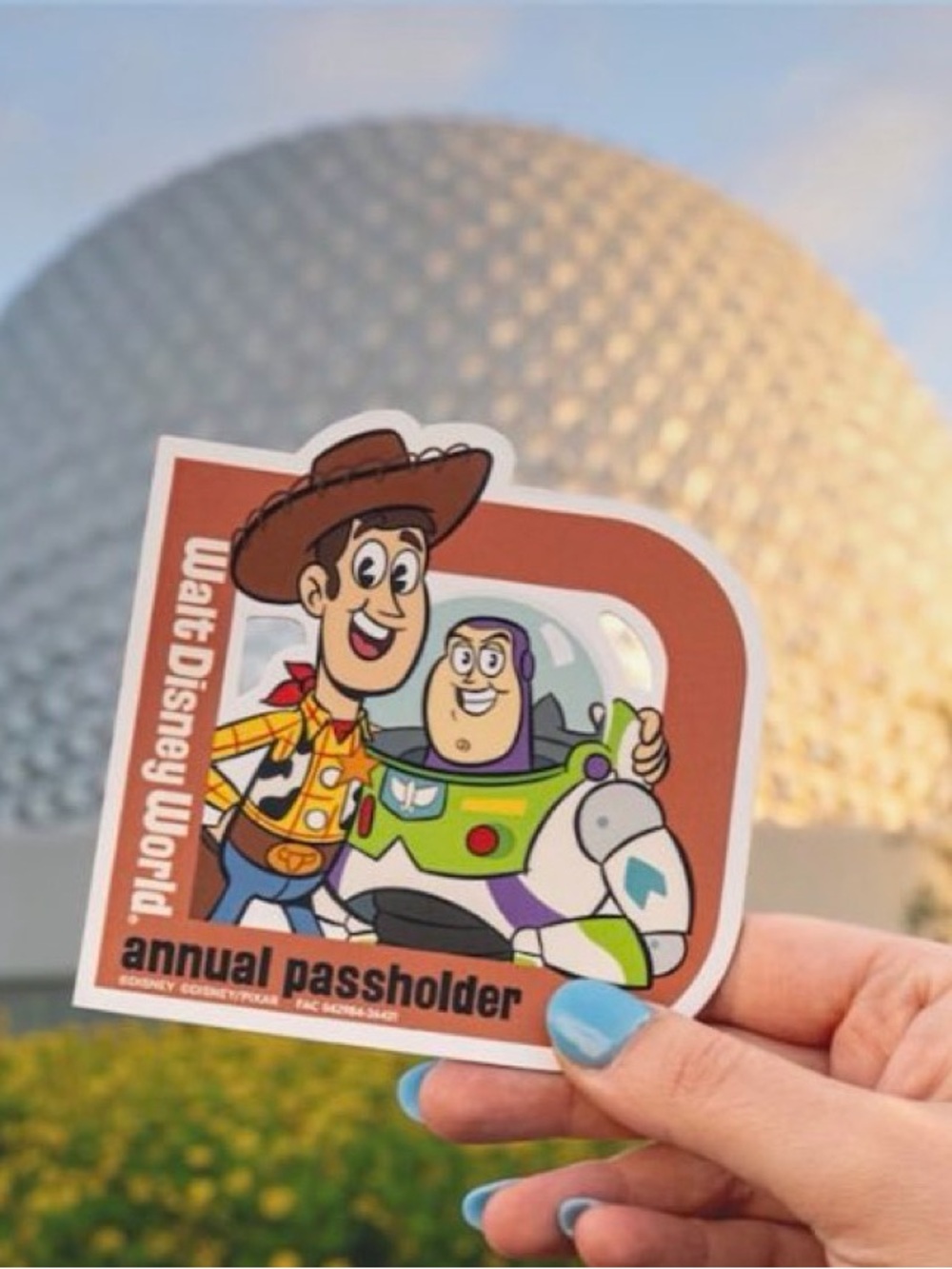 Disney Toy Story Woody & Buzz Magnet- Brown, Green, Purple